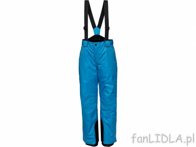 Chłopięce spodnie zimowe Crivit, cena 29,99 PLN 
różne wzory i rozmiary
Dostępne ...