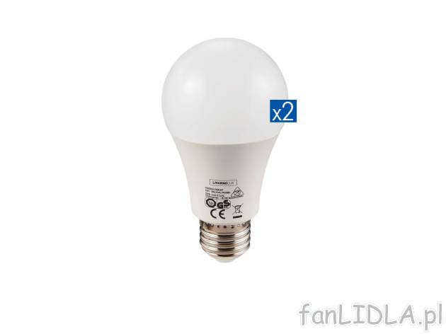 Żarówki LED, 2 szt. , cena 17,99 PLN 
- różne zestawy do wyboru
- klasa energetyczna: ...