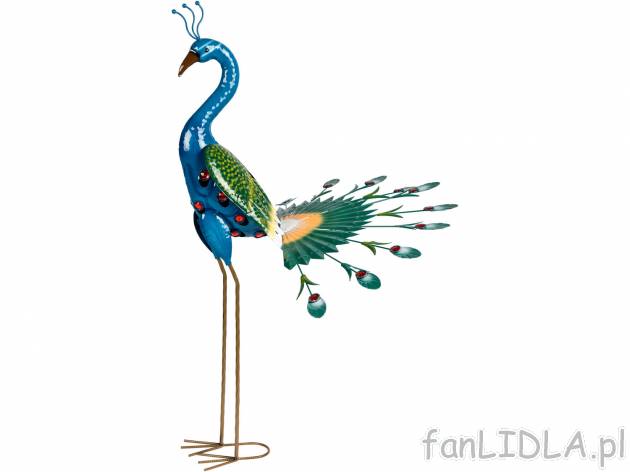 Ptak dekoracyjny Melinera, cena 49,99 PLN 
- pokryty lakierem odpornym na korozję
- ...