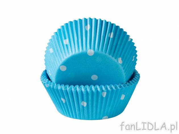 Podkładki pod tort lub foremki do pieczenia muffinek , cena 3,99 PLN 
- 7 zestawów ...