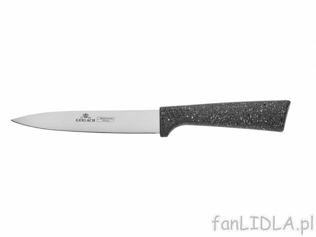 Nóż kuchenny 5” SMART GRANIT Gerlach, cena 29,99 PLN 
- rękojeść z antypoślizgową ...