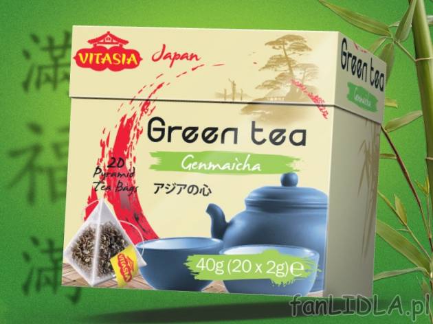Herbata piramidki , cena 7,99 PLN za 40 g, 100g=19,98 PLN. 
- Sencha - to rodzaj ...