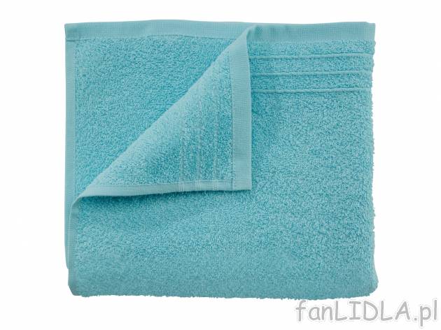 Kolorowe ręczniki frotté 70 x 130 cm , cena 19,99 PLN. Do wyboru aż 15 kolorów, ...