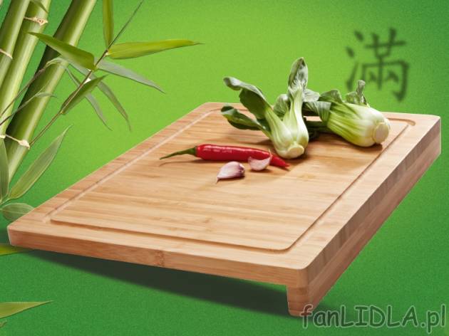 Deska bambusowa z listwą , cena 0,00 PLN za 
- Masywne, naoliwione drewno bambusowe. ...