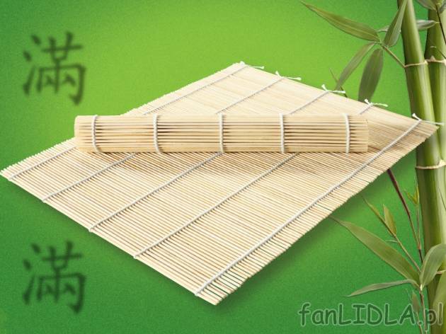 Akcesoria do sushi , cena 0,00 PLN za 
- Do wyboru: bambusowe pałeczki do jedzenia ...