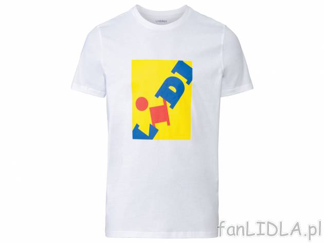 T-shirt z logo LIDL , cena 24,99 PLN 
- rozmiary: S-XL
- 100% bawełny
Dostępne ...