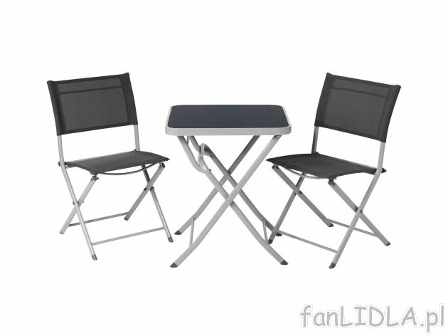 Zestaw mebli: stół + 2 krzesła , cena 349,00 PLN 
- stół: 60 x 60 x 70 cm ...