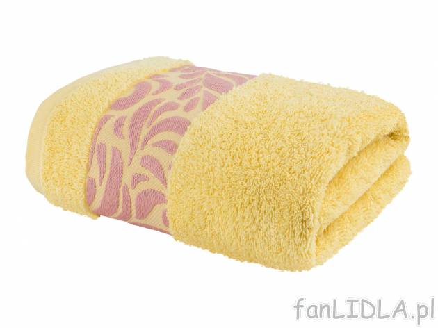Ręcznik frottè 50 x 100 cm Meradiso, cena 9,99 PLN 
- 100% bawełny
- miękki ...