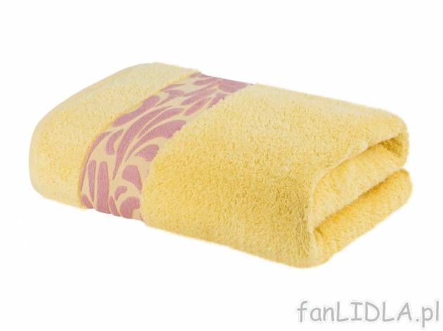 Ręcznik frottè 70 x 140 cm Meradiso, cena 22,99 PLN 
- 100% bawełny
- miękki ...