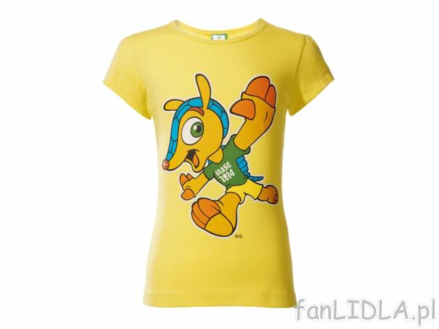 T-shirt dziewczęcy , cena 14,99 PLN za 1 szt. 
- 3 wzory 
- rozmiary: 98-152
 ...