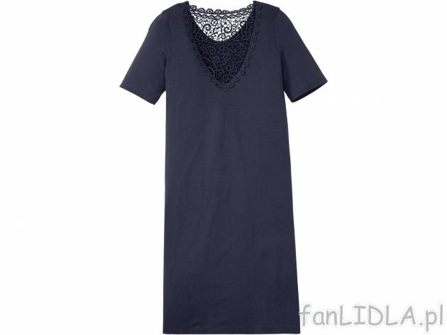 Koszula nocna damska z modalem Esmara Lingerie, cena 34,99 PLN 
- 50% modalu (TENCEL™), ...