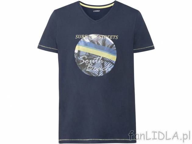 T-shirt męski z bawełny , cena 21,99 PLN 
- rozmiary: M-XL
- 100% bawełny
Dostępne ...