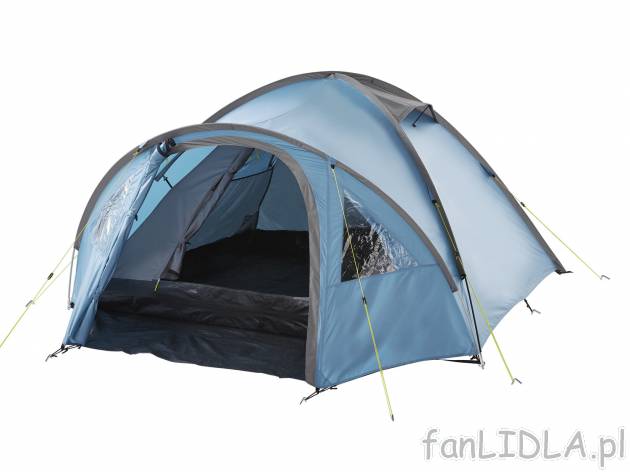 4-osobowy namiot igloo z podwójnym dachem Crivit, cena 229,00 PLN 
- namiot zewnętrzny: ...