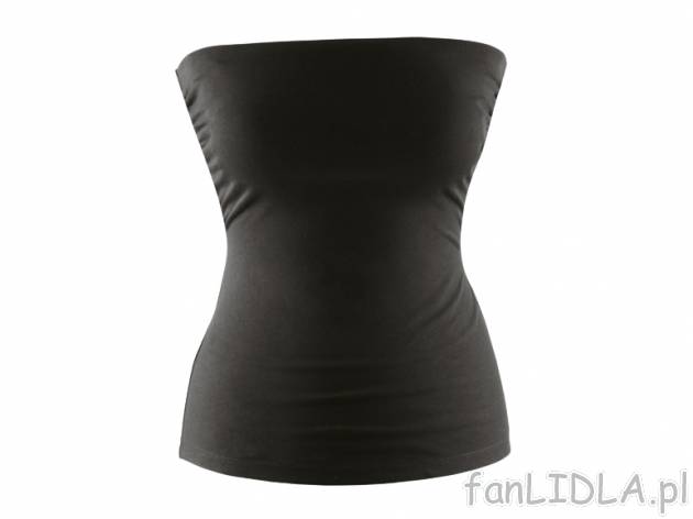 Topy damskie 2 szt. Esmara, cena 9,99 PLN za 1 opak. 
- bluzka typu bandeau 
- 2 ...