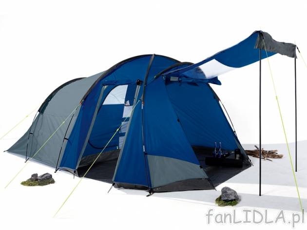 Duży namiot 4-osobowy- HIT cenowy Crivit Outdoor, cena 399,00 PLN za 1 opak. 
- ...