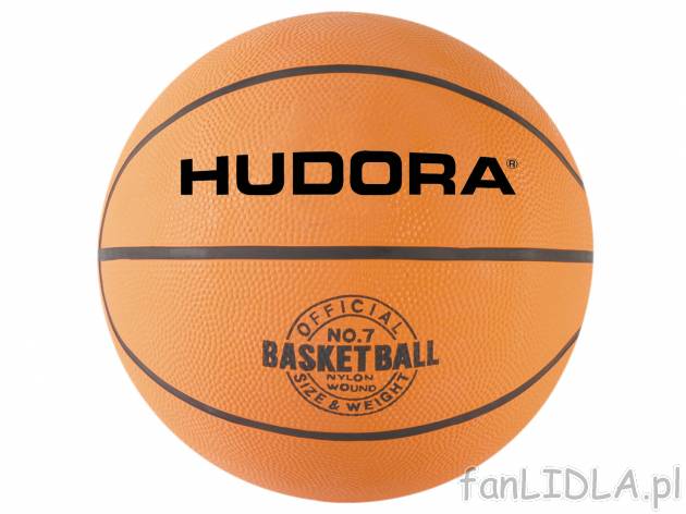 Piłka do koszykówki Hudora, cena 29,99 PLN  
-  Ø 24,5 cm
Opis