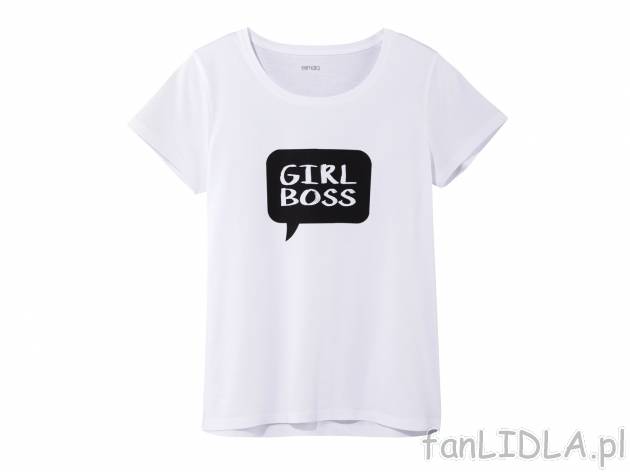 Koszulka damska od marki Esmara, cena 19,99 PLN. Koszulka dostępna w 3 wzorach, ...