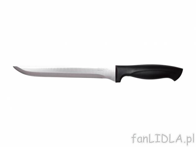 Nóż kuchenny Ernesto, cena 9,99 PLN 
- przystosowany do mycia w zmywarce
- nierdzewne ...
