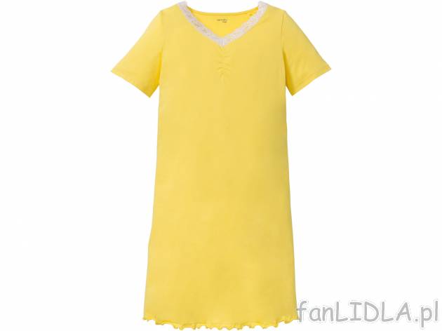 Koszula nocna damska Esmara Lingerie, cena 34,99 PLN 
- rozmiary: S-L
- połączenie ...