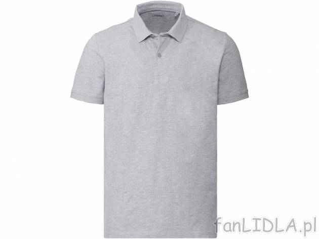 Koszulka polo męska Livergy, cena 24,99 PLN 
- rozmiary: M-XL
- 90% bawełny, ...