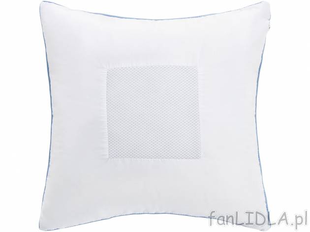 Poduszka z mikrowłókna Feran® Ice 40 x 40 cm Livarno, cena 14,99 PLN 
- wypełnienie: ...