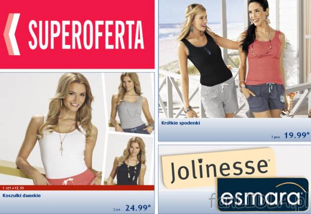 Superoferta marki Jolinesse i Esmara