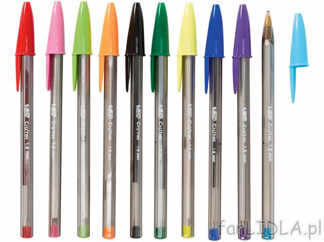 Zestaw 10 kolorowych długopisów , cena 7,99 PLN  

Opis