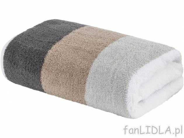 Ręcznik frotté 50 x 100 cm , cena 12,99 PLN 
- 100% bawełny
- 500 g/m2
- miękkie ...