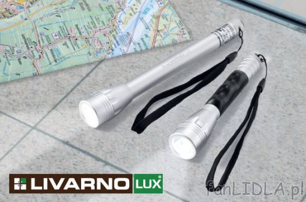 Latarka LED Cree cena 24,99PLN Livarno Lux
- wydajna i wytrzymała
- dioda CREE-LED ...