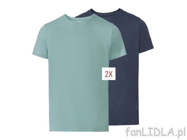 T-shirty męskie, 2 szt.* , cena 9,99 PLN 
*Artykuł dostępny wyłącznie w 2-paku. ...