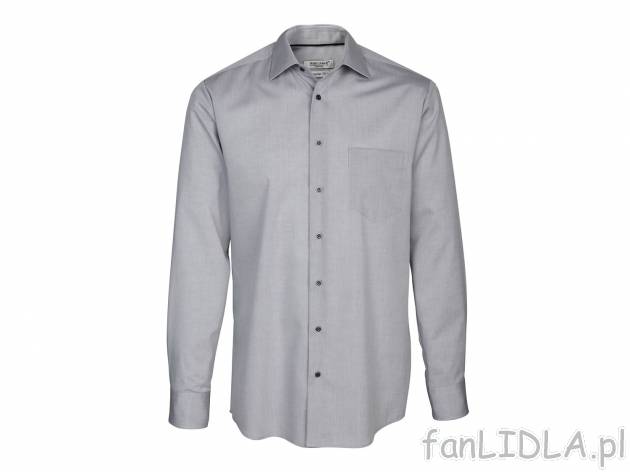 Koszula męska z bawełny , cena 49,99 PLN. Elegancka koszula idealna na różne ...