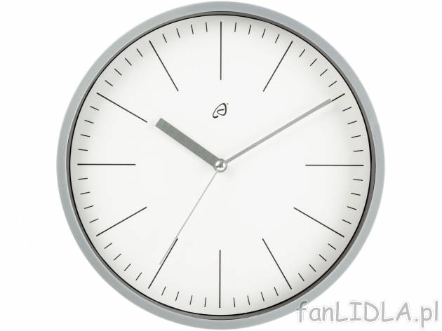 Zegar ścienny kwarcowy Auriol, cena 19,99 PLN 
- precyzyjny i cichy mechanizm ...