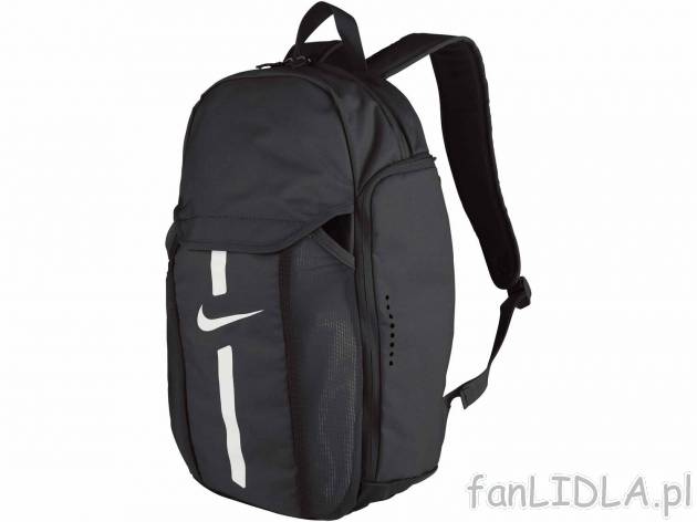 Plecak NIKE , cena 59,90 PLN 
różne wzory 
- funkcjonalny plecak z przgr&oacute;dkami ...