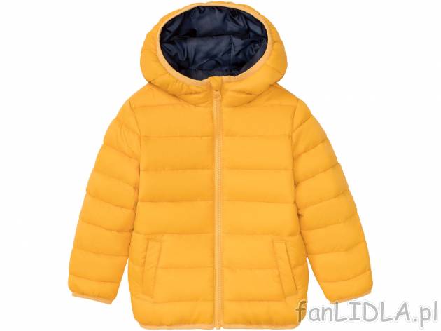 Pikowana kurtka dziecięca , cena 39,99 PLN 
- rozmiary: 92-116
- rękawy zakończone ...