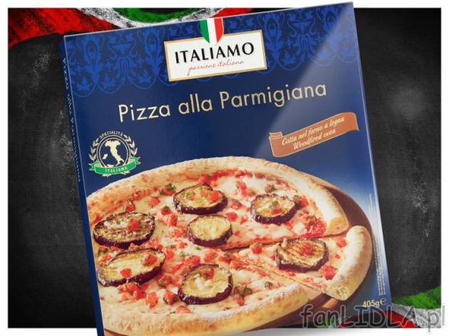 Pizza , cena 6,99 PLN za 400/405 g, 1kg=17,48/17,26 PLN. 
- Bez niej kuchnia włoska ...