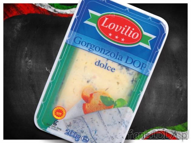 Gorgonzola , cena 7,45 PLN za 200 g, 100g=3,73 PLN. 
- Oryginalny, włoski ser ...