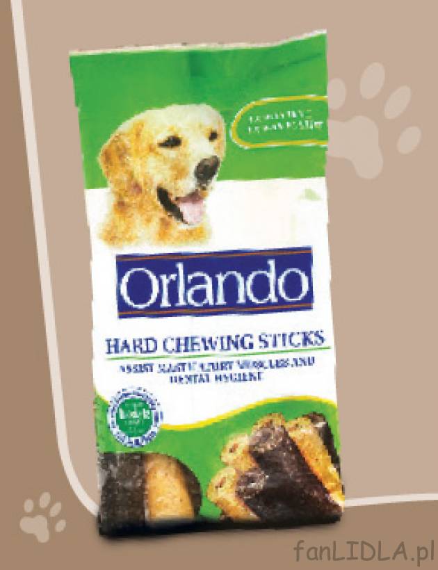 Orlando pokarm dla psa - marka sieci LIDL. Skarmianie psów tą karmą powoduje ...