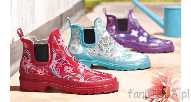 Modne kalosze damskie cena 33PLN
- wodoszczelne i wygodne buty w modnym stylu
- ...