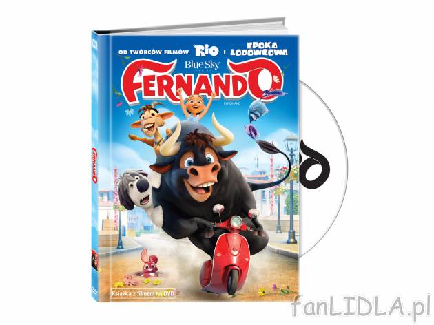 Film DVD i książka ,,Fernando&quot; , cena 24,99 PLN 
Tw&oacute;rcy film&oacute;w ...