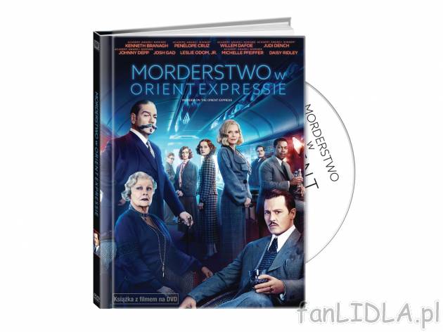 Film DVD i książka ,,Morderstwo w Orient Expressie&quot; , cena 24,99 PLN ...