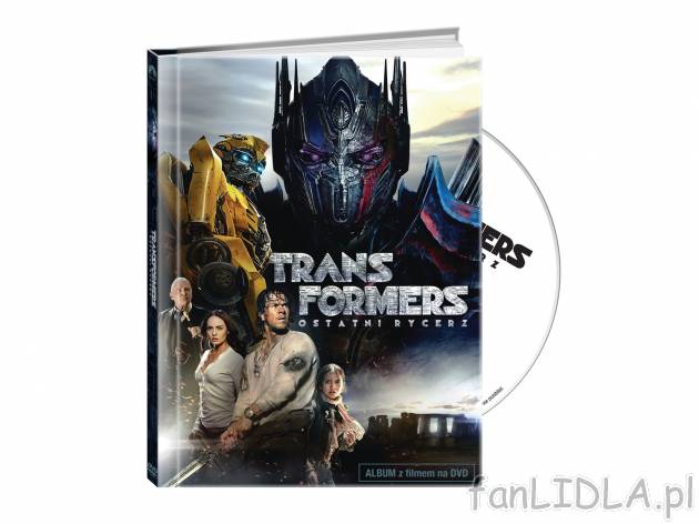Film DVD i książka ,,Transformers. Ostatni rycerz&quot; , cena 19,99 PLN 
Reżyser ...