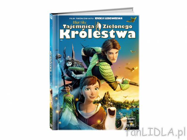 Film DVD i książka ,,Tajemnica zielonego królestwa&quot; , cena 9,99 PLN ...