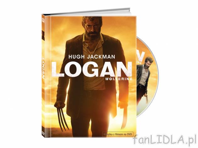 Film DVD i książka ,,Logan. The Wolverine&quot; , cena 9,99 PLN 
Niedaleka ...