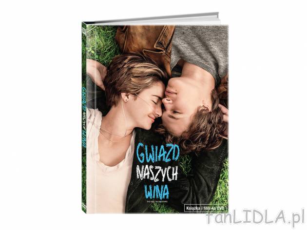 Film DVD i książka ,,Gwiazd naszych wina&quot; , cena 9,99 PLN 
Hazel (Shailene ...