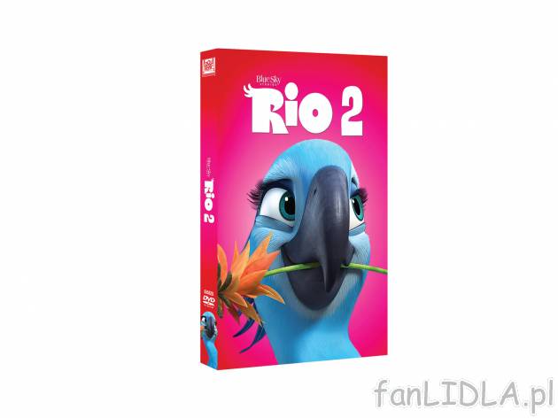 Film DVD ,,Rio 2&quot; , cena 9,99 PLN 
Wszyscy bohaterowie animowanej przebojowej ...