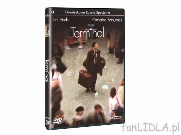 Film DVD ,,Terminal&quot; , cena 9,99 PLN 
Zdobywca Oskara&reg; Steven Spielberg, ...