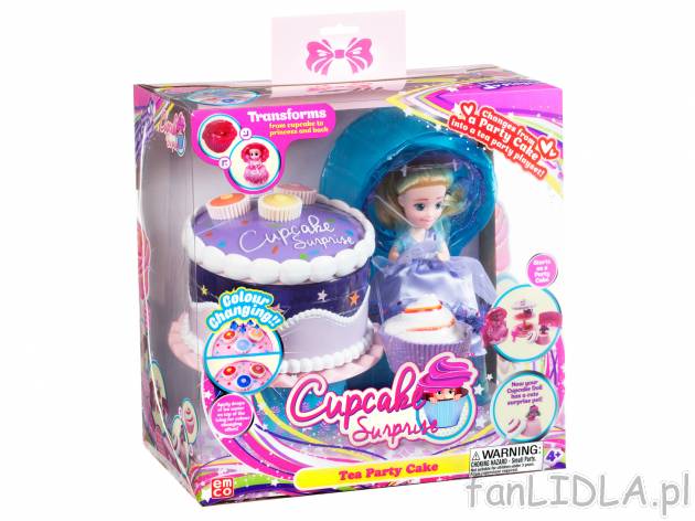 Cupcake surprise , cena 59,90 PLN 
- 3 zestawy do wyboru
- w zestawie: unikatowa ...