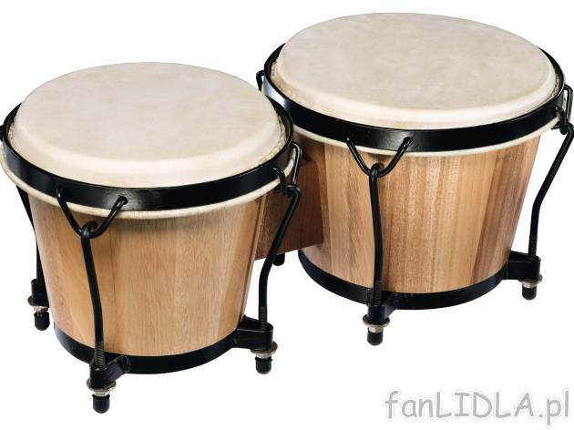 Zestaw bębnów bongo , cena 39,99 PLN 
- dwa bębny Bongo o różnych dźwiękach ...