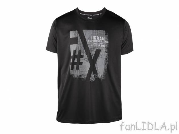Męska koszulka sportowa , cena 19,99 PLN 
- rozmiary: S-XL (nie wszystkie wzory ...