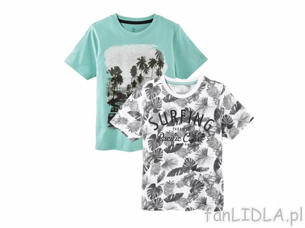 Koszulki chłopięce, 2 szt. , cena 19,99 PLN 
- rozmiary: 122-164
- 3 zestawy ...